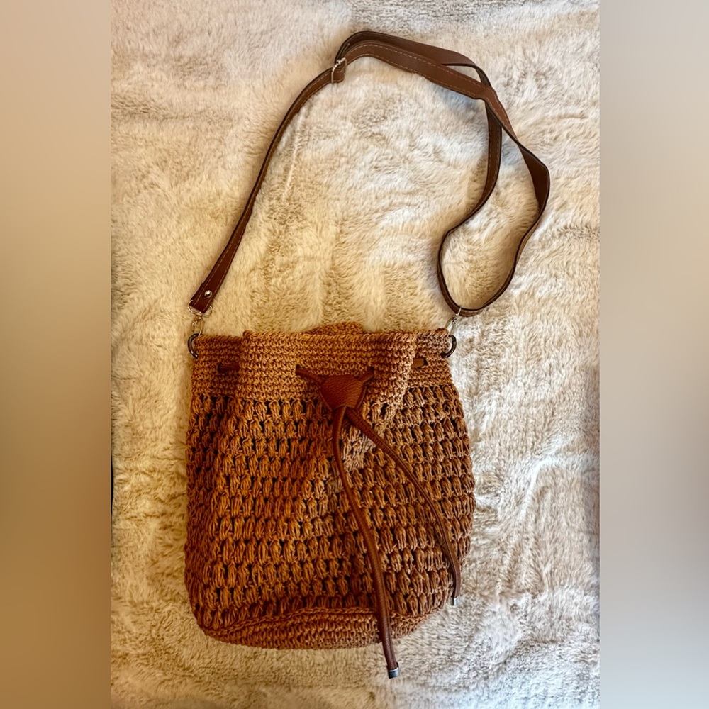 Handmade crossbody bag